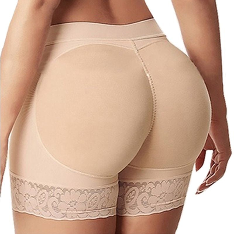 High-Waist Butt Lifter Padded Shapewear Shorts – Seamless Tummy Control & Hip Enhancer
